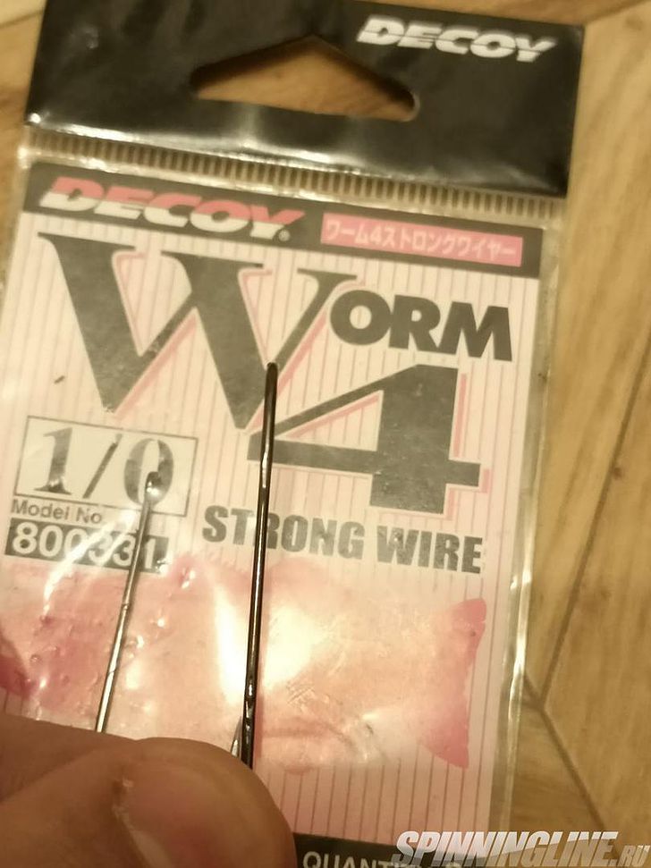 Изображение 2 : Decoy Strong Wire Worm 4 – эталонный крючок